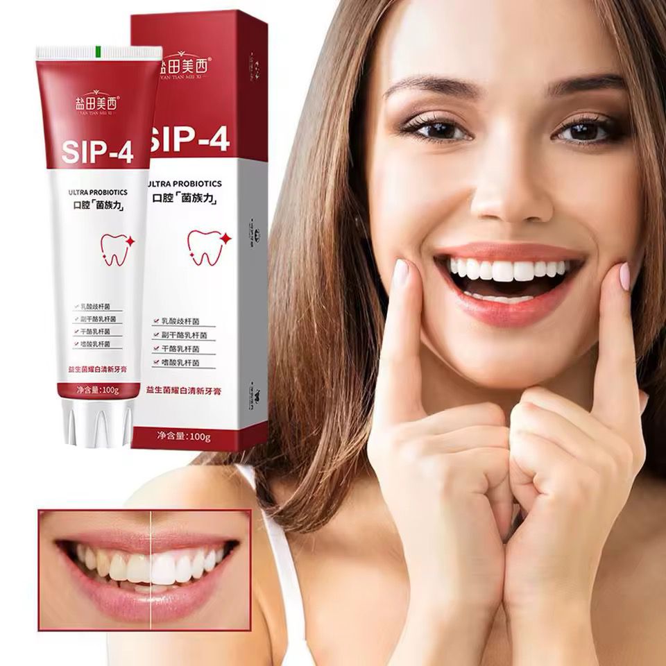 Pâte Dentifrice Blanchissant SP-4 Probiotique Ultra+