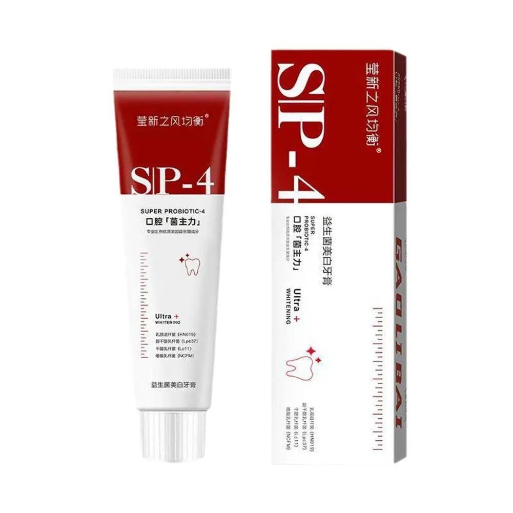 Pâte Dentifrice Blanchissant SP-4 Probiotique Ultra+