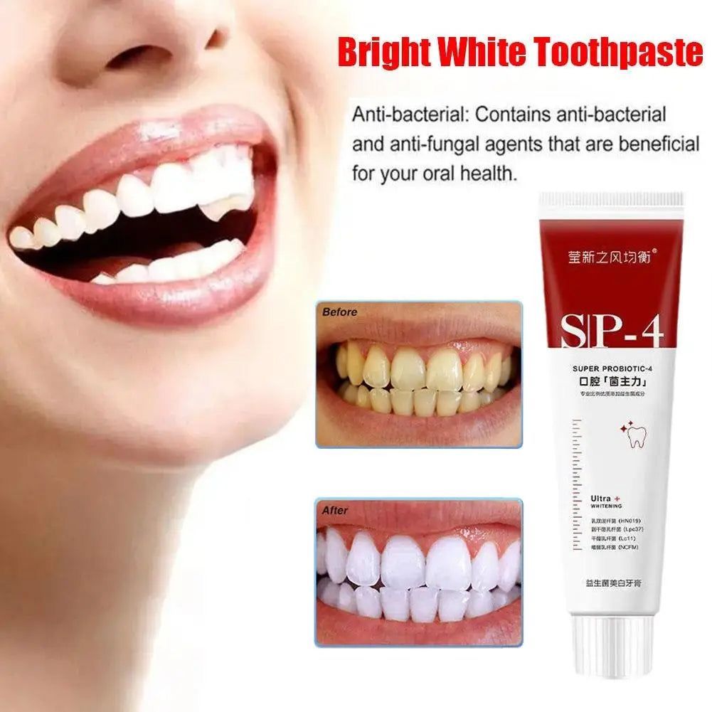 Pâte Dentifrice Blanchissant SP-4 Probiotique Ultra+
