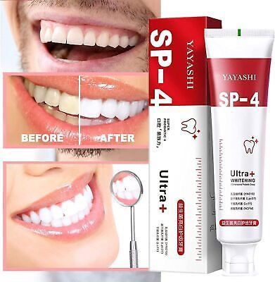 Pâte Dentifrice Blanchissant SP-4 Probiotique Ultra+