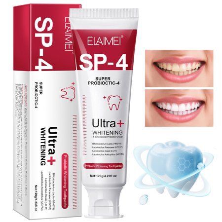 Pâte Dentifrice Blanchissant SP-4 Probiotique Ultra+