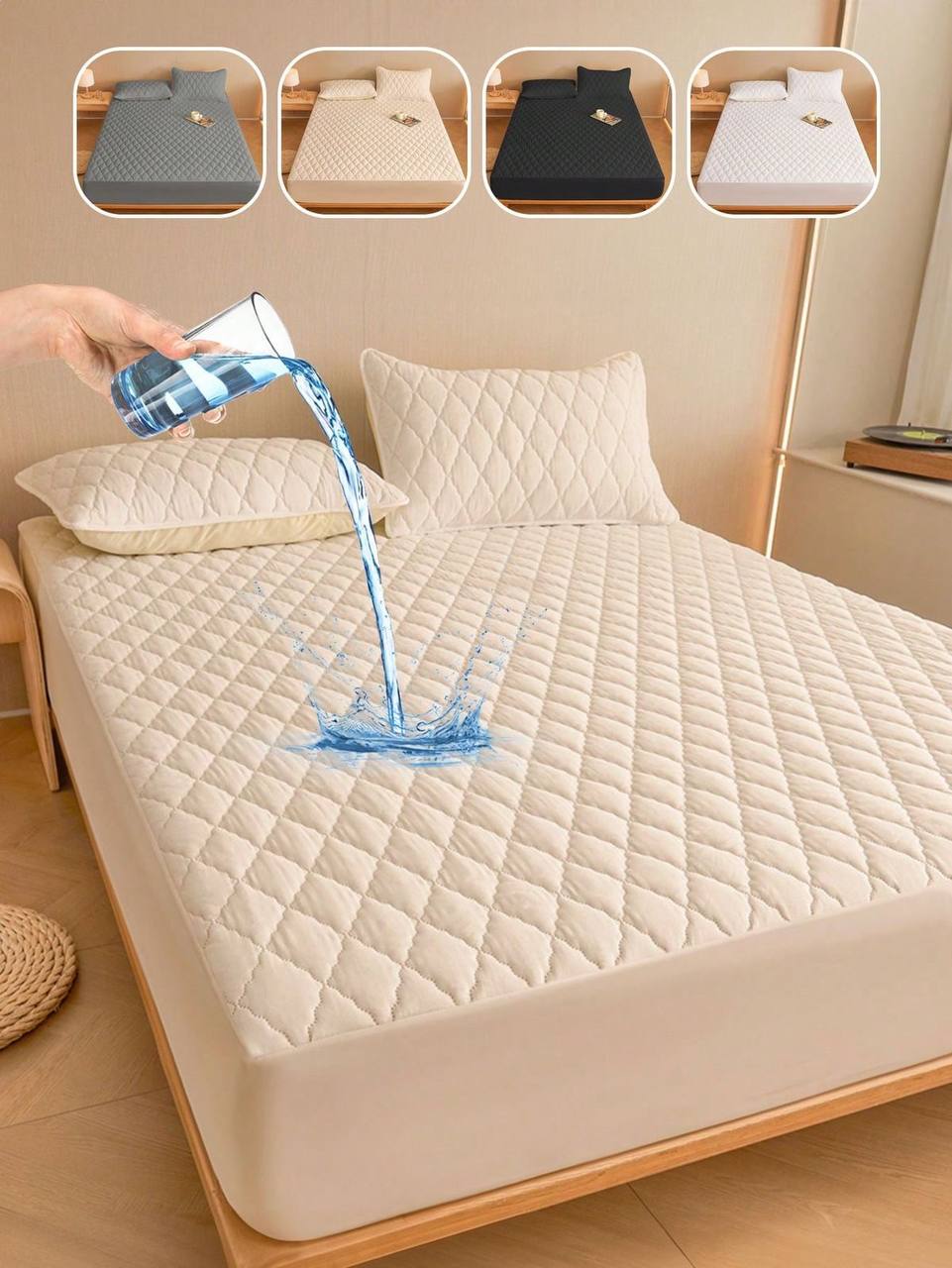 Protège-Matelas Imperméable Premium – Protégez votre confort, préservez votre matelas