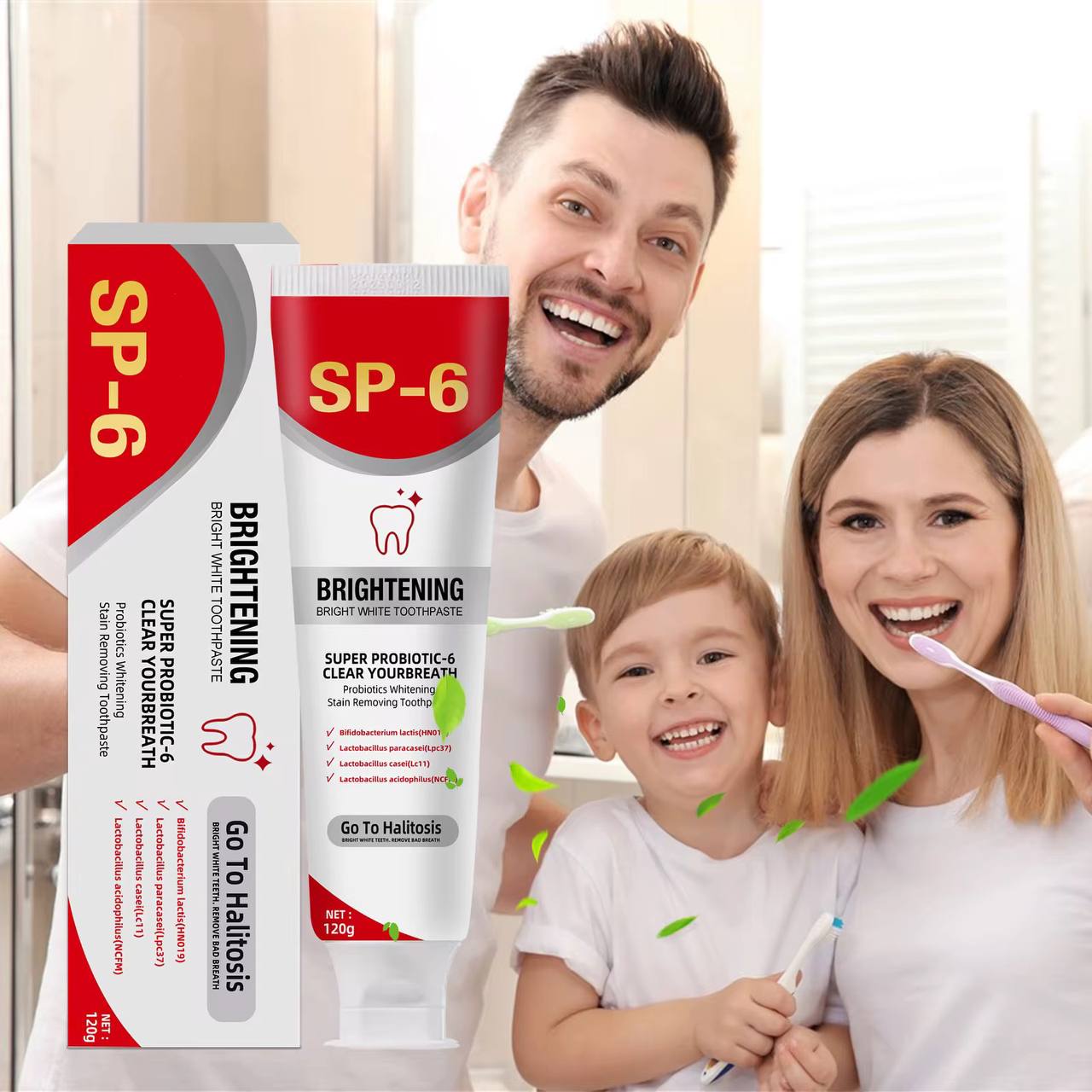 SP-6 Dentifrice Probiotique Blanchissant